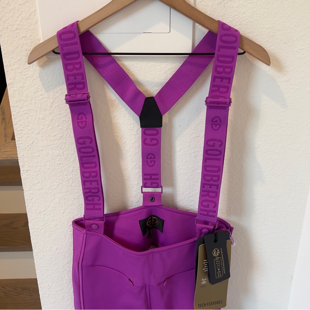 GOLDBERGH High End Ski Salopettes in Purple - Picture 8 of 14